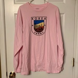 “Korea” Urban Outfitters Long-Sleeve Tee